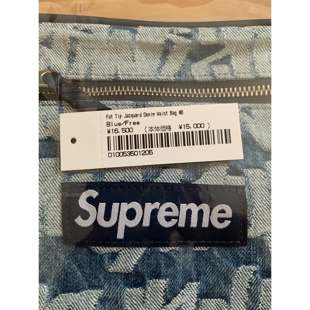 Supreme(シュプリーム)のSupreme Fat Tip Jacquard Denim Waist Bag メンズのバッグ(ウエストポーチ)の商品写真