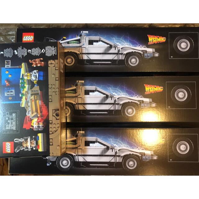 Lego - レゴ バック・トゥ・ザ・フューチャー デロリアン 3つセット