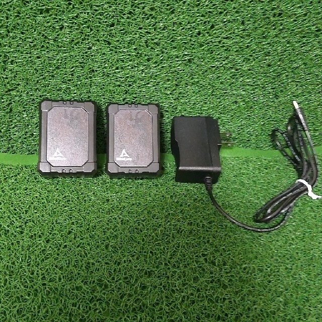 WORKMAN - ワークマン ハーフバッテリー 2個 充電器セットの通販 WORKMAN - ワークマン ハーフバッテリー 2個 充電器セットの通販