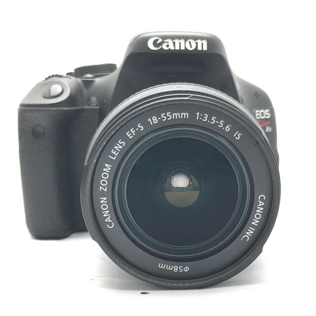 Canon EOS kiss x5レンズキット♪Wifi付き♪スマホとつながる♪の通販