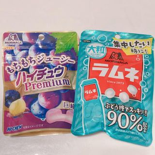 モリナガセイカ(森永製菓)の★ハイチュウ プレミアム★大粒ラムネ☆(菓子/デザート)