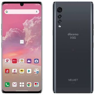 エルジーエレクトロニクス(LG Electronics)のLGVELVET(スマートフォン本体)