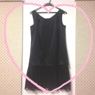 プロポーションボディドレッシング(PROPORTION BODY DRESSING)の新品タグ付♡プロポ♡チュールワンピ(ひざ丈ワンピース)