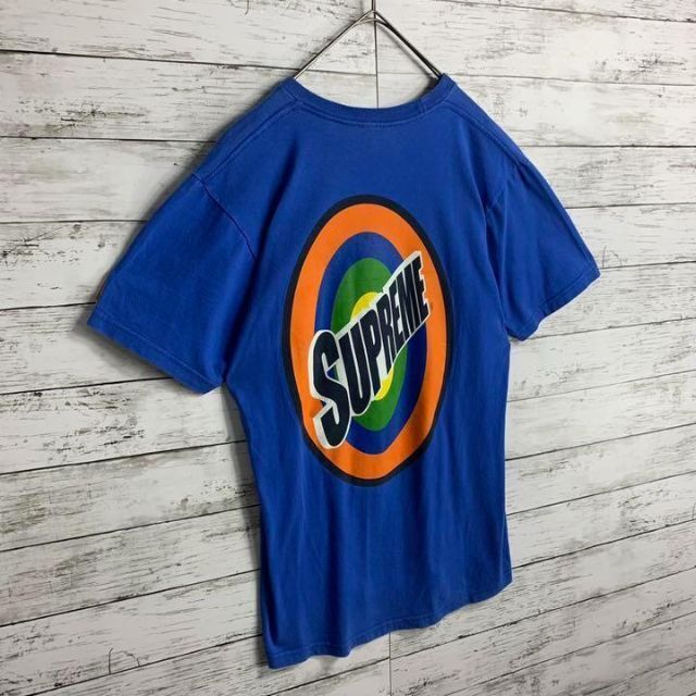 おしゃれ supreme ビックロゴ ダイヤモンド 入手困難 Tシャツ L