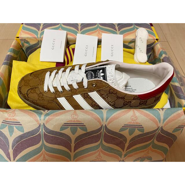 定番豊富な Gucci - グッチ アディダス コラボ スニーカー 27.5cm