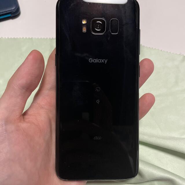 SAMSUNG Galaxy S8 au SCV36 ブラック 1