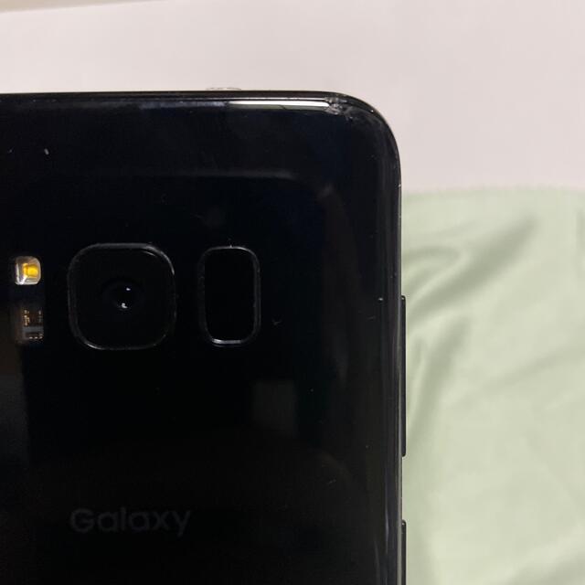 SAMSUNG Galaxy S8 au SCV36 ブラック 3