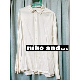 ニコアンド(niko and...)の"値下げ"【niko and...】シャツ Lサイズ(シャツ)