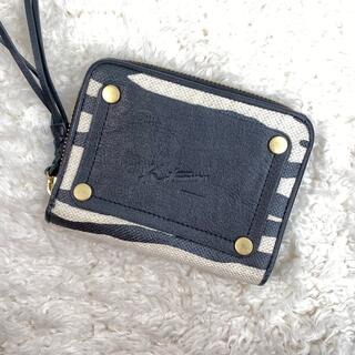 キタムラ(Kitamura)の✨美品✨Kitamura キタムラ　二つ折り財布　ウォレット　ゼブラ　タッセル(財布)