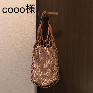 ザラ(ZARA)のZARA メッシュバック☆カゴバック☆レザーバック(トートバッグ)