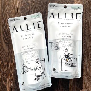 アリィー(ALLIE)の2点セット／ALLIE アリィー ニュアンスチェンジUV ジェル WT 60g(日焼け止め/サンオイル)