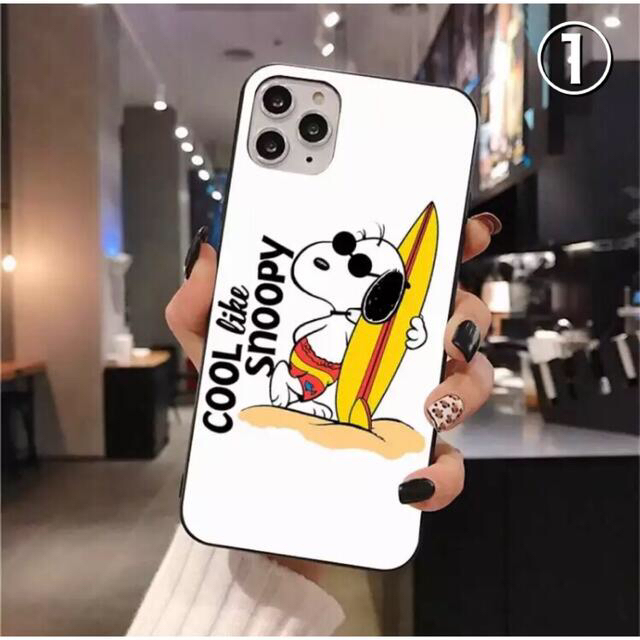 【選べるiPhoneケース】SNOOPYスマホケース　iPhone機種 スマホ/家電/カメラのスマホアクセサリー(iPhoneケース)の商品写真