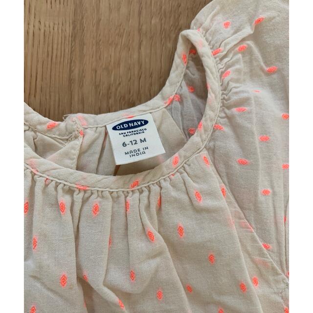 Old Navy(オールドネイビー)のオールドネイビー　ロンパース　6-12M キッズ/ベビー/マタニティのベビー服(~85cm)(ロンパース)の商品写真