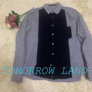 トゥモローランド(TOMORROWLAND)のTOMORROW LAND 切替チェックシャツ(シャツ/ブラウス(長袖/七分))