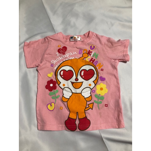 アンパンマン(アンパンマン)のドキンちゃん　顔が変わるTシャツ　アンパンマン　 キッズ/ベビー/マタニティのキッズ服女の子用(90cm~)(Tシャツ/カットソー)の商品写真