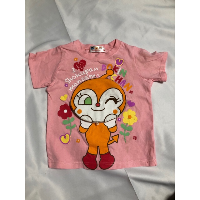 アンパンマン(アンパンマン)のドキンちゃん　顔が変わるTシャツ　アンパンマン　 キッズ/ベビー/マタニティのキッズ服女の子用(90cm~)(Tシャツ/カットソー)の商品写真