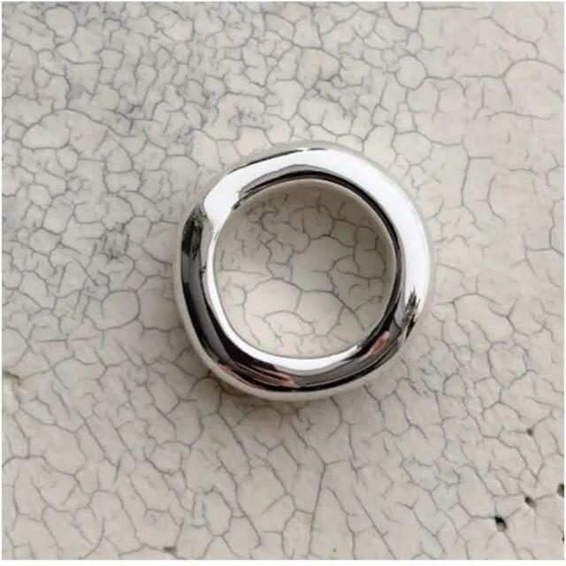 chieko+ middle ring シルバー 15号 レディースのアクセサリー(リング(指輪))の商品写真