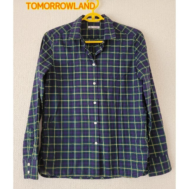 TOMORROWLAND - 【トゥモローランド】チェックシャツ レディースの通販 by むっち's shop｜トゥモローランドならラクマ