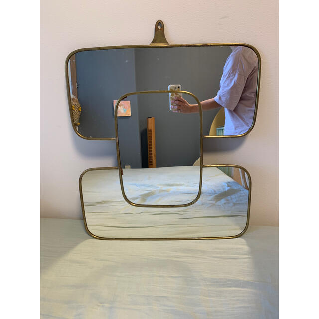 本日　限定　特別sale モロッコ　特注　handmade mirrorのサムネイル