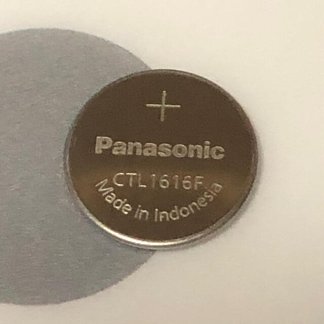 Panasonic(パナソニック)のG-SHOCK タフソーラー用CTL1616F リチウム二次電池 メンズの時計(腕時計(デジタル))の商品写真