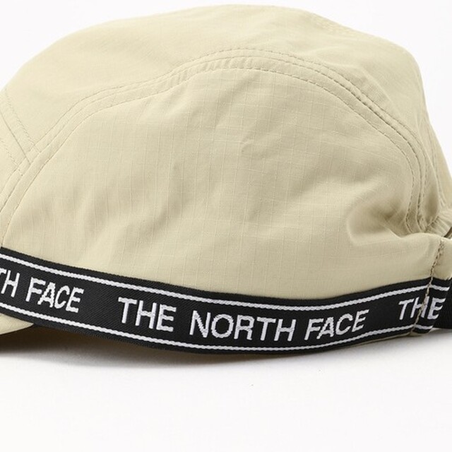 THE NORTH FACE(ザノースフェイス)の新品 ノースフェイス レタードキャップ 帽子 ベージュ アウトドア UVケア メンズの帽子(キャップ)の商品写真