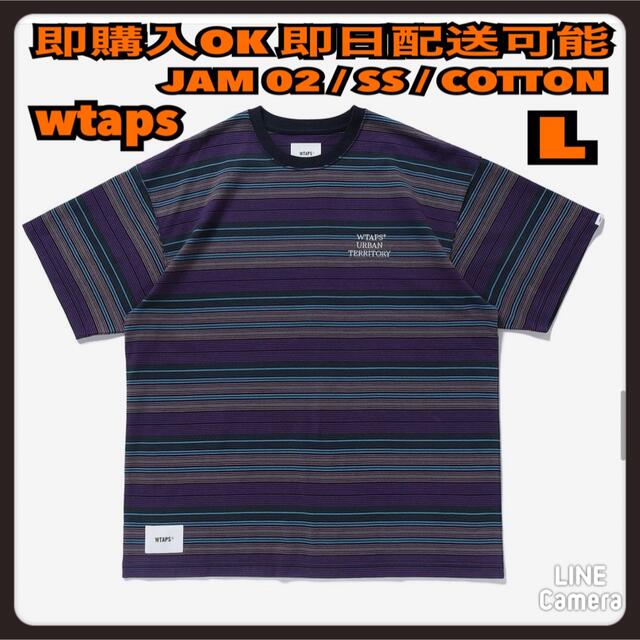 L WTAPS マルチボーダーTシャツ JAM 02 / SS / COTTON-