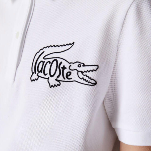LACOSTE - ラコステ ビッグフロッキープリントポロシャツ 34の通販 by ...