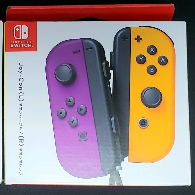 送料無料　未開封未使用　JOY-CON  パープルオレンジ