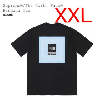 シュプリーム(Supreme)のSupreme / The North Face Bandana Tee黒XXL(Tシャツ/カットソー(半袖/袖なし))