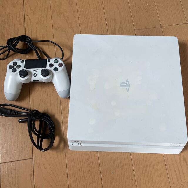 PlayStation4(プレイステーション4)のPlayStation4 プレステ4 500GB ホワイト エンタメ/ホビーのゲームソフト/ゲーム機本体(家庭用ゲーム機本体)の商品写真