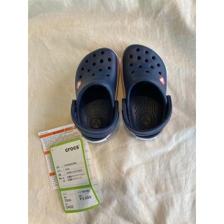 クロックス(crocs)の新品・タグ付き　クロックス　Crocs 13.0cm (定価3480円)(サンダル)