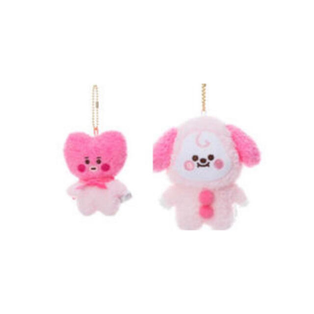 BT21 ベビー たっとん　ぬいぐるみ ピンク マスコット