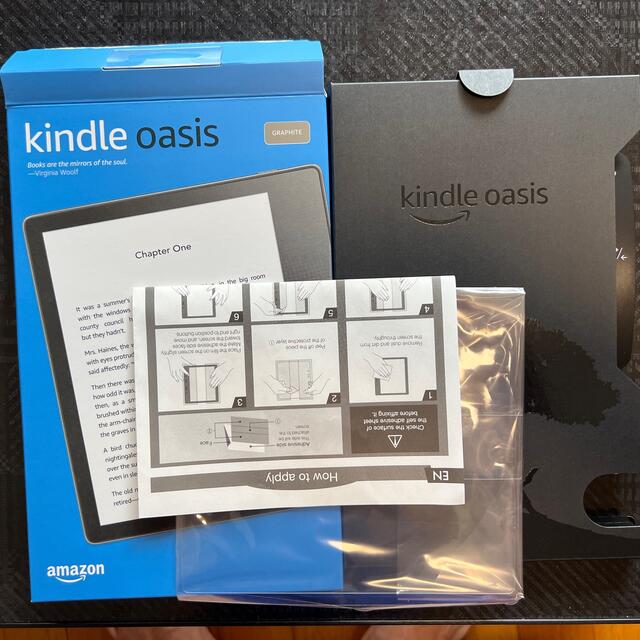 Kindle Oasis 第10世代Wifi 32GB公告なし スマホ/家電/カメラのPC/タブレット(電子ブックリーダー)の商品写真