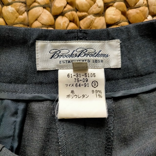 Brooks Brothers(ブルックスブラザース)のブルックスブラザーズ薄生地 ズボン レディースのパンツ(カジュアルパンツ)の商品写真