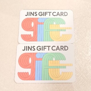 ジンズ(JINS)の【2枚】JINS GIFT CARD 10%OFF(その他)