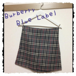 バーバリー(BURBERRY)のバーバリー♡チェックタイトスカート(ミニスカート)