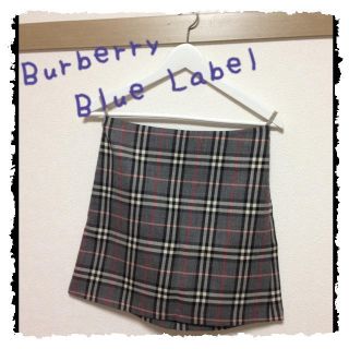 バーバリー(BURBERRY)のバーバリー♡チェックタイトスカート(ミニスカート)