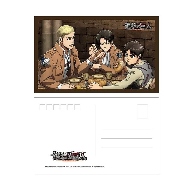 進撃の巨人 中国限定 ポストカード 二種セットの通販 by 単品お 進撃の巨人 中国限定 ポストカード 二種セットの通販 by 単品お