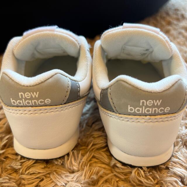 New Balance(ニューバランス)のニューバランス　13cm    ホワイトスニーカー キッズ/ベビー/マタニティのベビー靴/シューズ(~14cm)(スニーカー)の商品写真