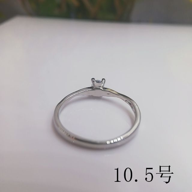 tt10044閉店セール10.5号リング細身優雅リングジルコニアリング レディースのアクセサリー(リング(指輪))の商品写真