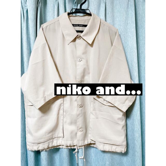 niko and...(ニコアンド)の【niko and...】半袖シャツ Lサイズ メンズのトップス(シャツ)の商品写真