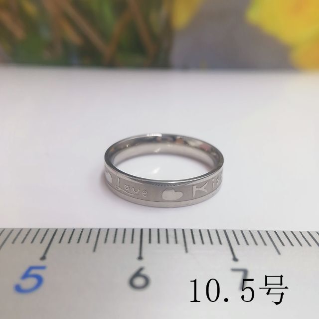 tt10050閉店セール10.5号リング錆びないファッションリング レディースのアクセサリー(リング(指輪))の商品写真