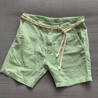 ビームス(BEAMS)のメンズ　ショートパンツ　ハーフパンツ　グリーン(ショートパンツ)