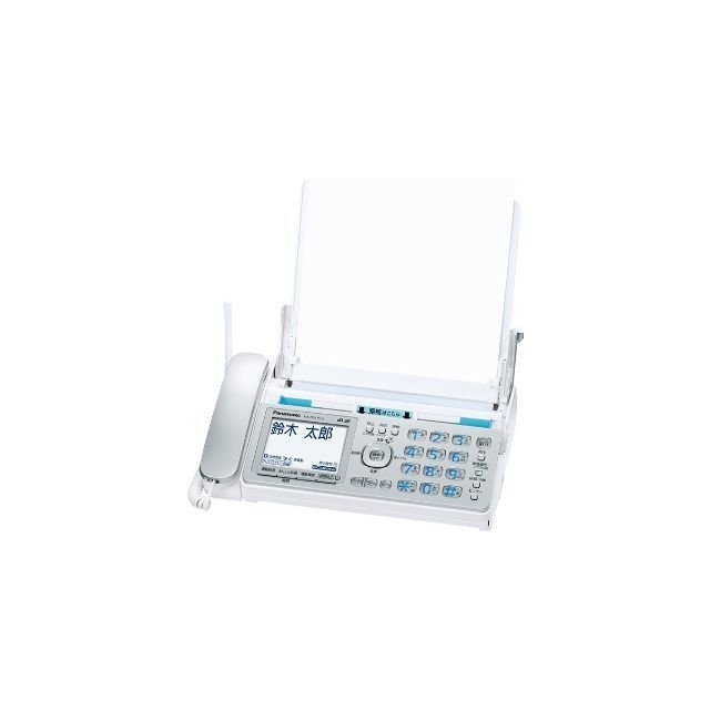 Panasonic(パナソニック)の子機2台付 パナソニック おたっくす FAX PD315-S　留守録 迷惑対策 スマホ/家電/カメラの生活家電(その他)の商品写真