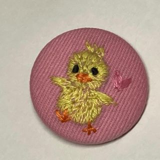 【ハンドメイド】刺繍ブローチ(コサージュ/ブローチ)