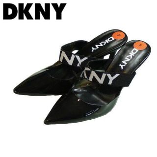 ダナキャランニューヨーク(DKNY)の即発送 日本未発売【DKNY】ミュール サンダル 黒 手元に在庫あり(サンダル)