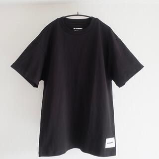 ジルサンダー(Jil Sander)の新品正規品 jil sander + メンズ 3パック Tシャツ ブラック(Tシャツ/カットソー(半袖/袖なし))