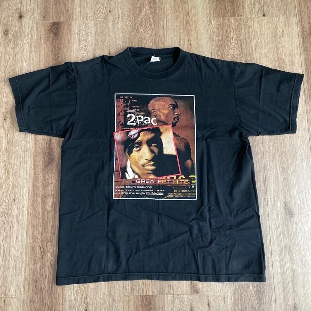 Tシャツ/カットソー(半袖/袖なし)2PAC GREATEST HITS TEE