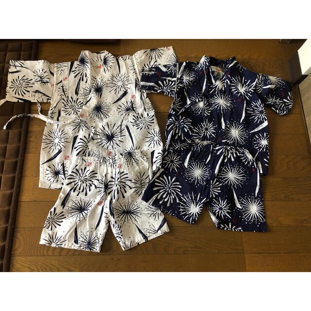 甚平 キッズ/ベビー/マタニティのキッズ服男の子用(90cm~)(甚平/浴衣)の商品写真