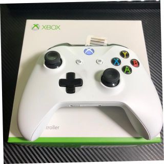 【中古】Xbox One ワイヤレスコントローラー (ホワイト)(その他)